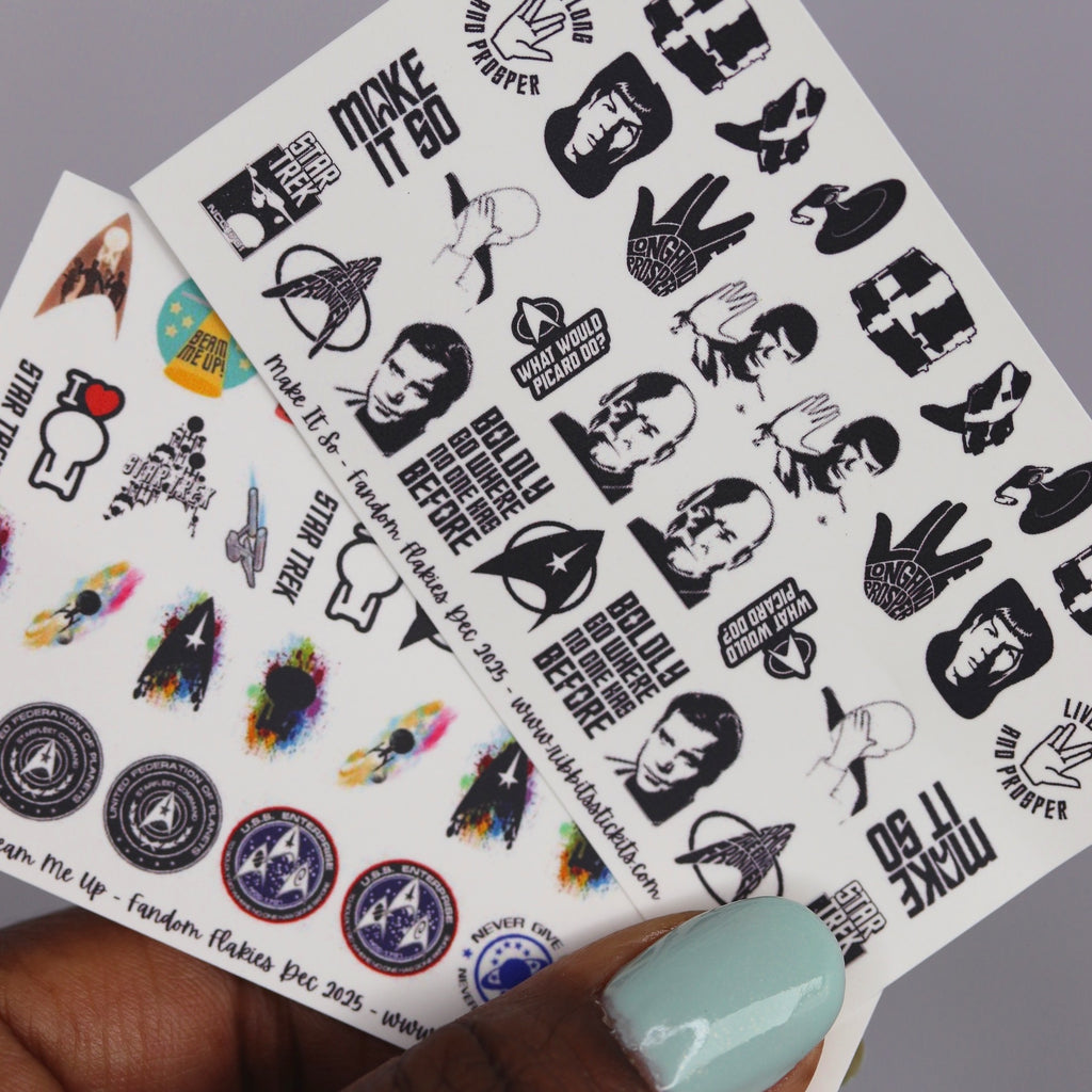 Ribbits Stickits Waterslide Decals